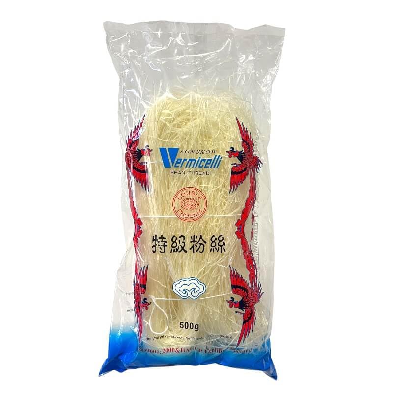 Spaghetti di Soia Cinesi Double Phoenix Lungkow Vermicelli 500g (500G)