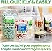 XPRS Nutra Size 0 Empty Capsules - 100 Clear Count Empty Vegan Capsules - Vegetarian Pill - DIY Vegetable Capsule Filling -Veggie Pills for Do-It-Yourself Supplements