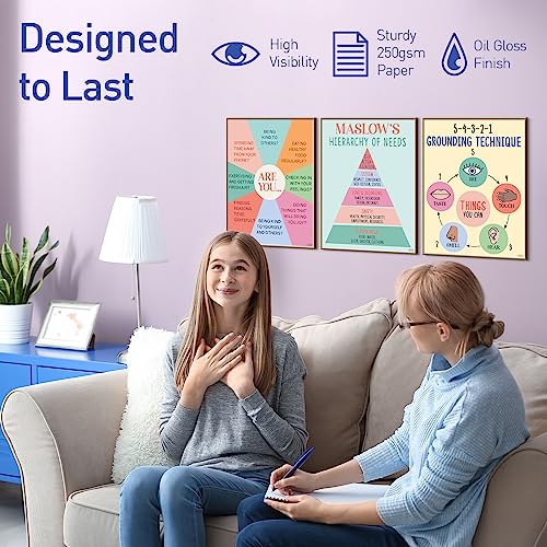 S&O Mental Health Posters for Office & School-Therapy Office Decor - Counseling and Awareness Wall Art Decorations-Growth Mindset Inspirational Quotes-Classroom Academy Counselor Supplies-10PC - Cosy Home Interiors S&O Mental Health Posters for Office & School-Therapy Office Decor - Counseling and Awareness Wall Art Decorations-Growth Mindset Inspirational Quotes-Classroom Academy Counselor Supplies-10PC - Image 4