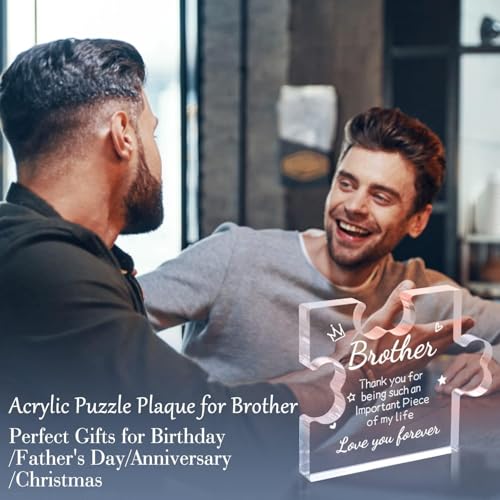 Image of Heart shaped plaque gift (Brother)