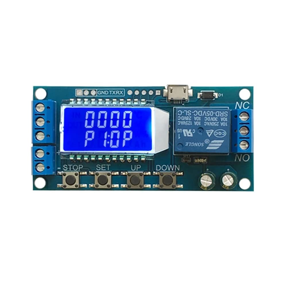 XY-LJ02 6-30V Micro USB, Digital LCD Display Time, Delay Relay Module, Control Timer Switch, Trigger Cycle Timing (B09WKWW9R7) Amazon Price History, Amazon Price Tracker