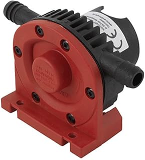 Wolfcraft 2202000 Pompa z obudową z tworzywa (1300 l/h), Czerwona