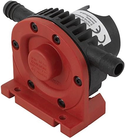 Wolfcraft 2202000 Pompa z obudową z tworzywa (1300 l/h), Czerwona