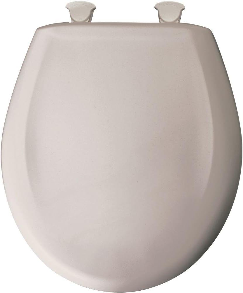 Standard Plastic Toilet Seat Finish Heather Round Toilet Seats