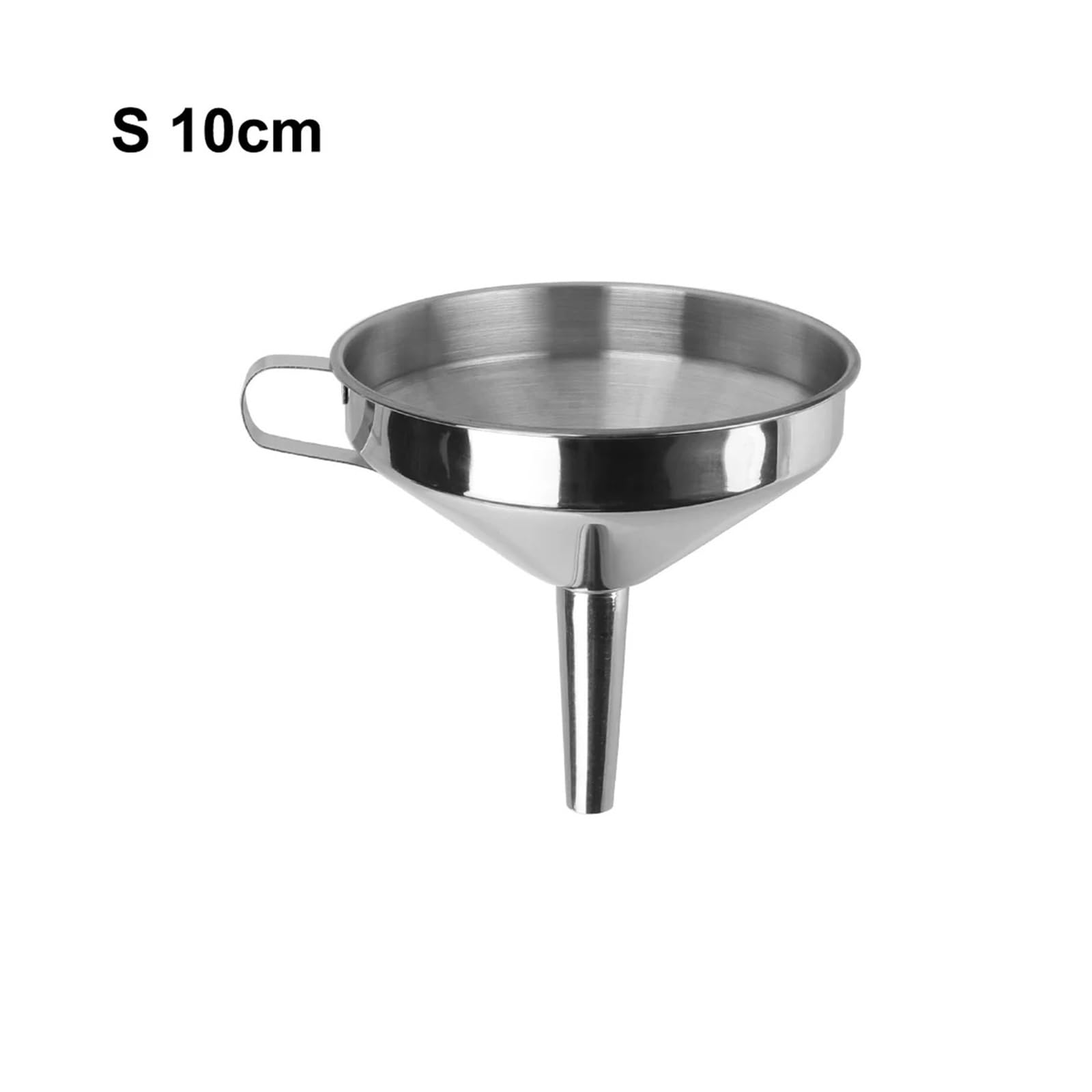 Embudos Embudo de Metal for Vino, Cerveza, Aceite, Frasco, Embudo de Acero Inoxidable con Filtro Desmontable for enlatar, Utensilios de Cocina, Accesorios de Cocina(S)