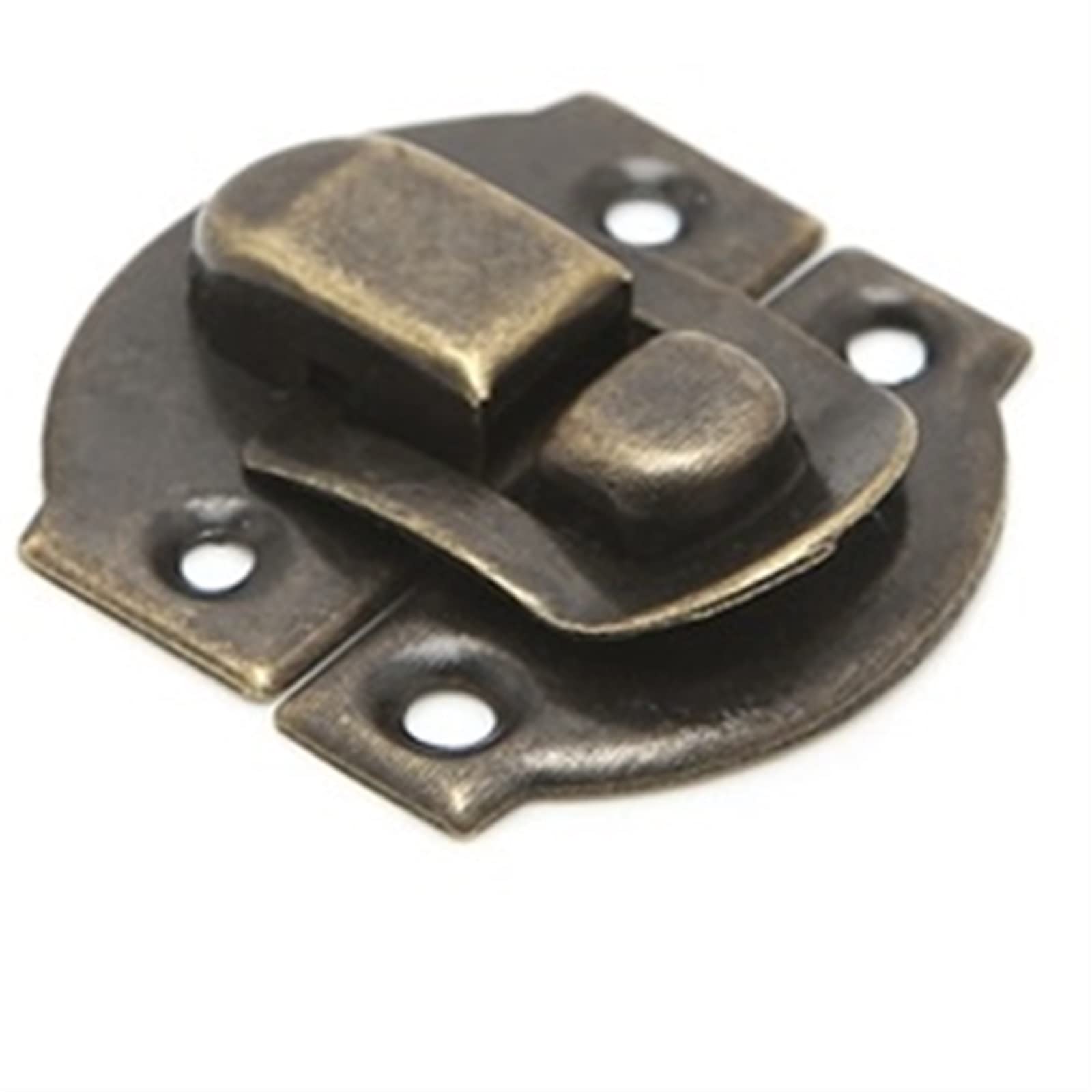 SFJSFIMQ Latch Lock Box Latch Clasps Antique Iron Jewelry Box Padlock Hasp Locked Wooden Wine Gift Box Handbag Buckle Hardware Accessories