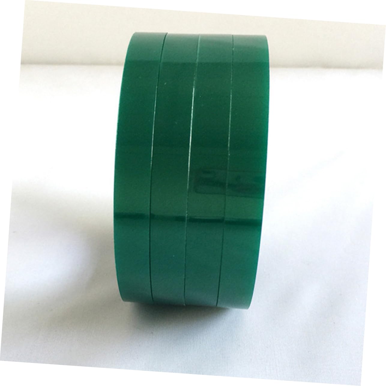 5pcs High Temperature Resistant Car Green Tape Adhesive PET Plating Tape for Circuit Board Shielding 15MMx3