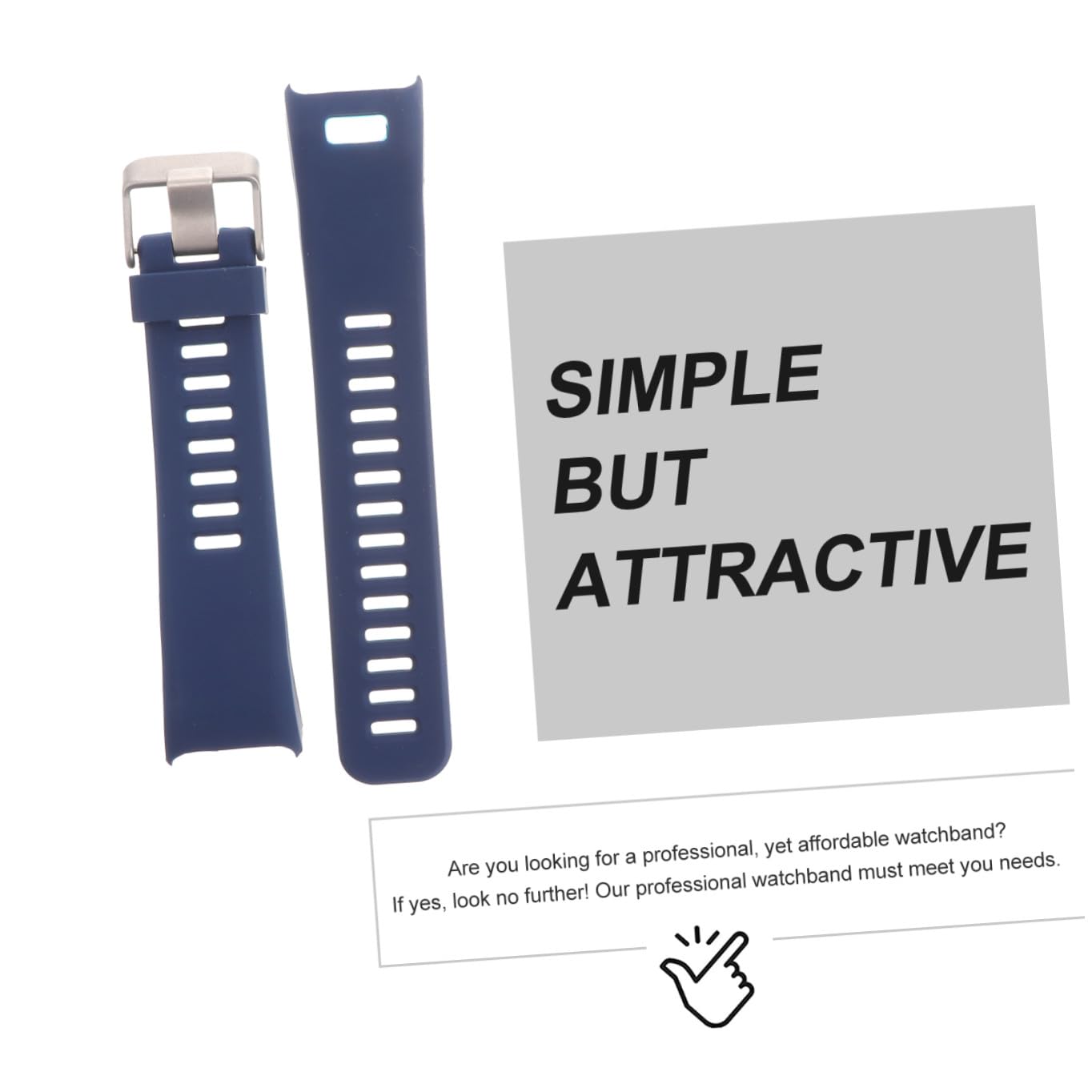 Luxshiny Silikon Ersatzarmband für Fitness Tracker Hr Schnellverschluss