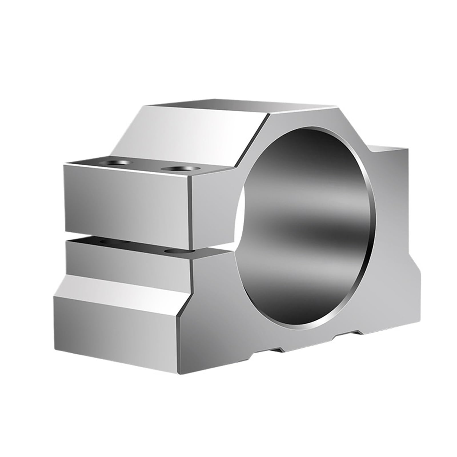 Lyvqzpwlr Dz52 Spindle Clamp， Cnc Spindle Motor Clamp， Aluminum Spindle Clamp Mounting Bracket For Cnc Engraving Router 40-80Mm(Dz52)