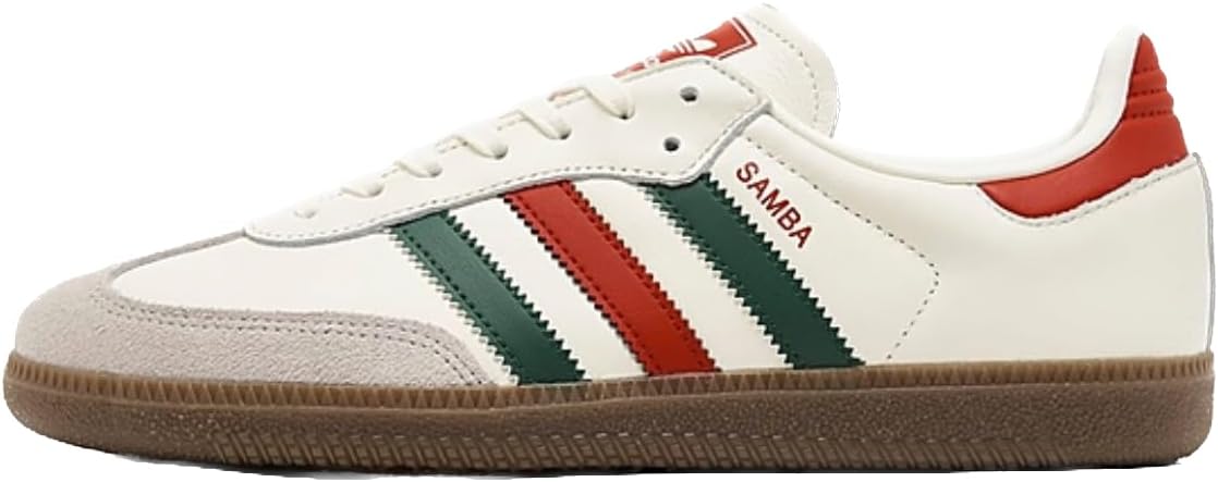 adidas red and green shoes