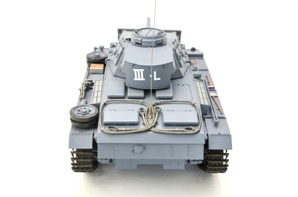 RC czołg "Kampfwagen III" 1:16 Heng Long – dym i dźwięk – ze stalową przekładnią i pilotem zdalnego sterowania 2,4 GHz – V7.0