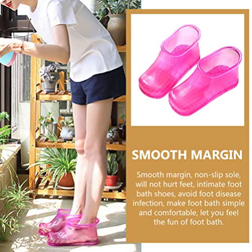 Zapatos para baño de pies HEALLILY 10.35x4.72x4.33 in miniatura 4