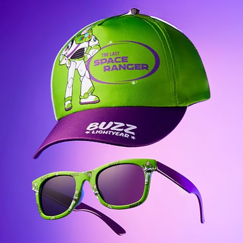 Image of Get Trend Baseball Cap and Kids Sunglasses Set Adjustable Breathable Sun Hat 100% UV Summer Accessories Gifts for Boys