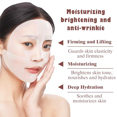 FASHIONARI Collagen Mask Overnight 28g*5ea, Deep Collagen Anti Wrinkle Lifting Mask, Bio Collagen Face Mask Overnight, Coco Beauty Bio Collagen Mask, Deep Lifting Collagen Mask - Thumbnail 6