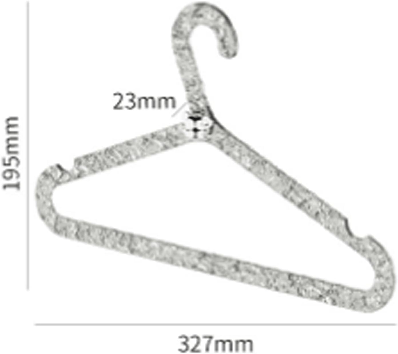 Hangers 10 Pack Baby Clothes Hangers Children's Non-Slip Clothes Hanger Transparent Hanger with Traceless Anti-Shoulder Corner Garment Hangers