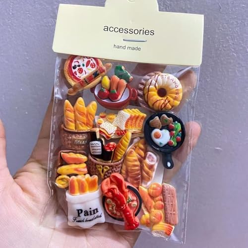 Imanes decorativos de silicona para refrigerador 12 piezas miniatura 3