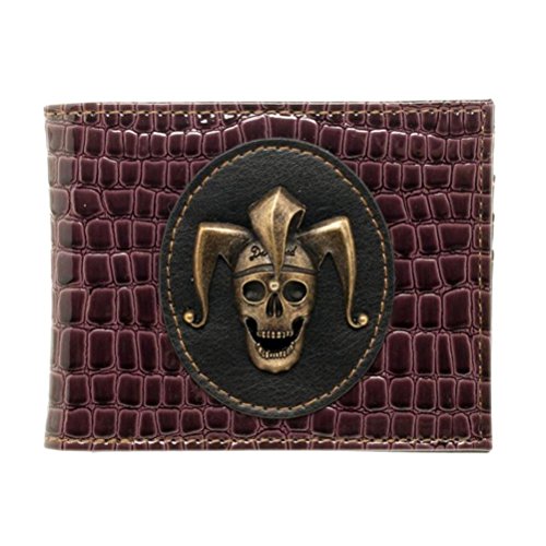 Preisvergleich Produktbild Bioworld DC Comics Suicide Squad Joker Badge Bifold Brieftasche
