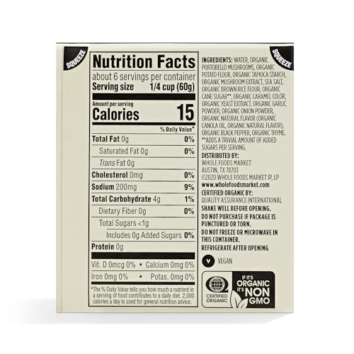 Image of 365 by Whole Foods Market, Organic Mushroom Gravy, 12 Ounce