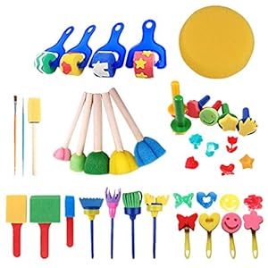 DealMux Penseelset voor kinderen, penselen voor kinderen, schilderset voor kinderen, penselen voor kinderen, penseel…