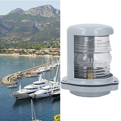 Feu de mât de signalisation blanc de qualité marine haute résistance Haofy 24V - 5