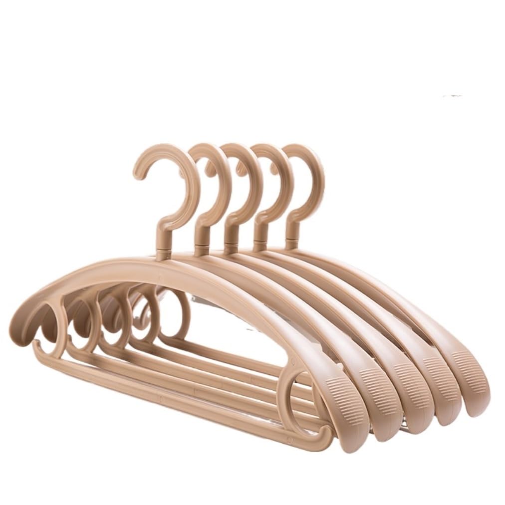 Gruccia Grucce per Tailleur Grucce Grucce in Plastica Resistente da 10 Pezzi, Spalla Larga, Antiscivolo, Spessa, per Abiti, Pantaloni, Giacche, Camicie Appendini Gruccia per Abiti(C)