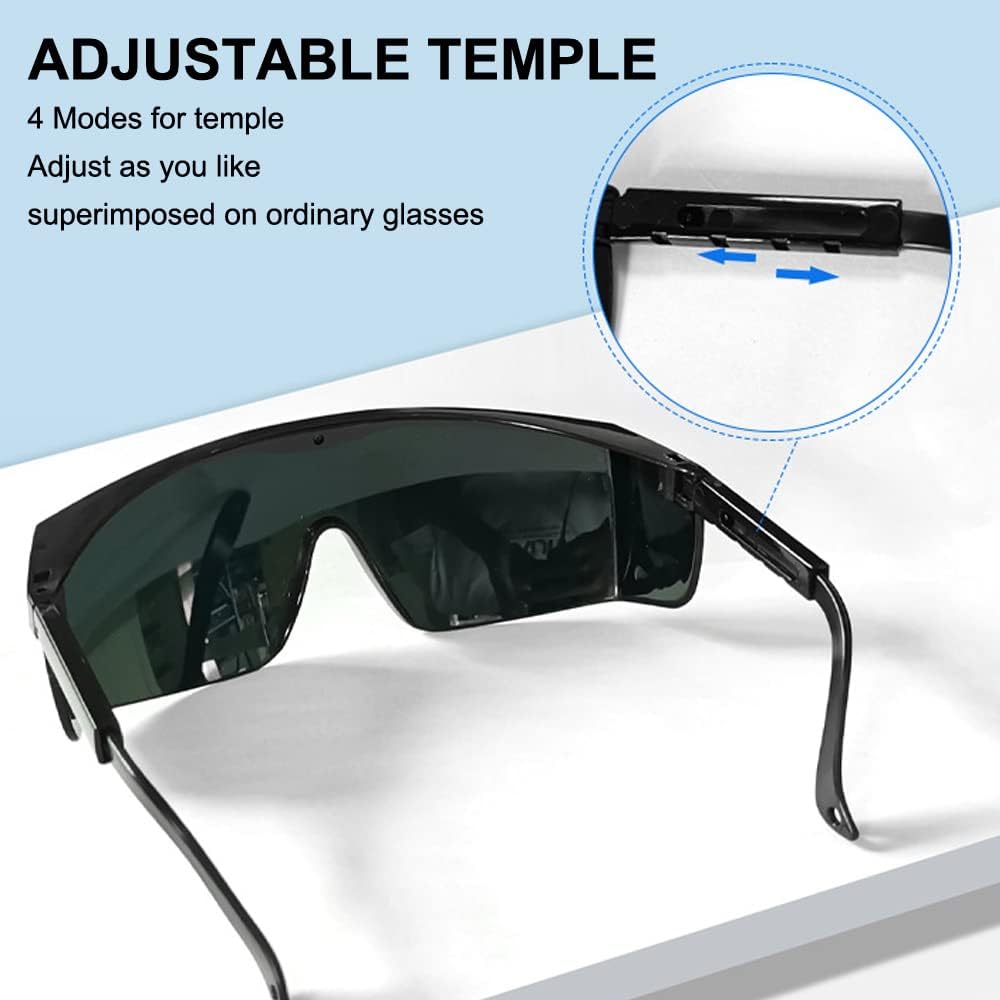 IPL 190nm-2000nm Laser Safety Glasses, Red Light Therapy Goggles