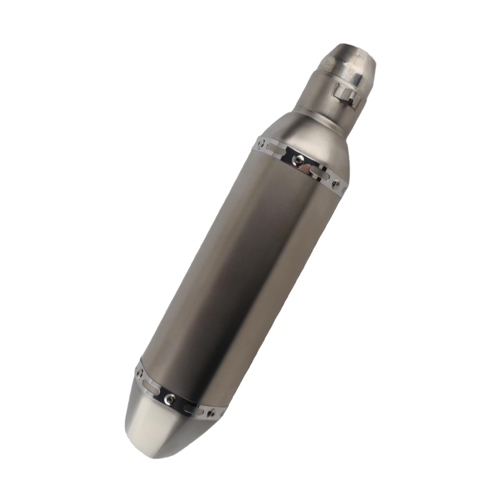 Motorrad-Schalldämpfer-Auspuffrohr Edelstahl Kohlefaser Universell 38-51 mm Rohre