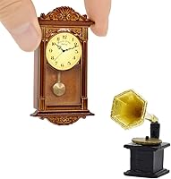 Vista 11 de iLAND Accesorios de casa de muñecas en miniatura para muebles de casa de muñecas, juego de ajedrez mini globo de libro para sala de estudio de casa