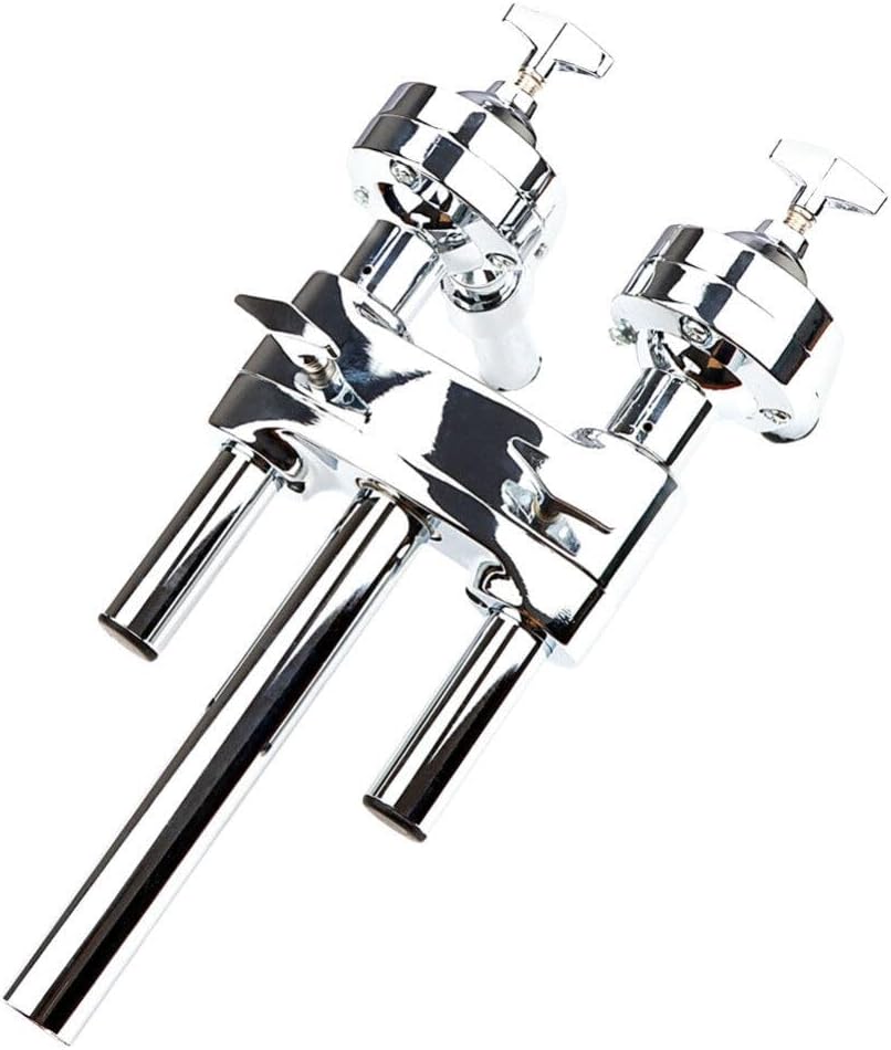 TOYANDONA Metal Drum Mount Bracket for Percussion Instruments Dual-sided Drum Stand Compact Design Easy Installation and Stability for Students and Professionals