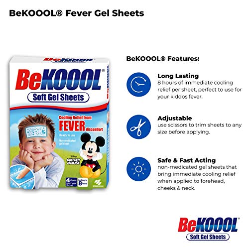 Bekoool Be Koool Soft Gel Sheets Kids Size: 4 Ct - Image 16 thumbnail