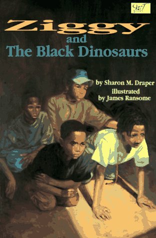 Ziggy and the Black Dinosaurs 0439574641 Book Cover