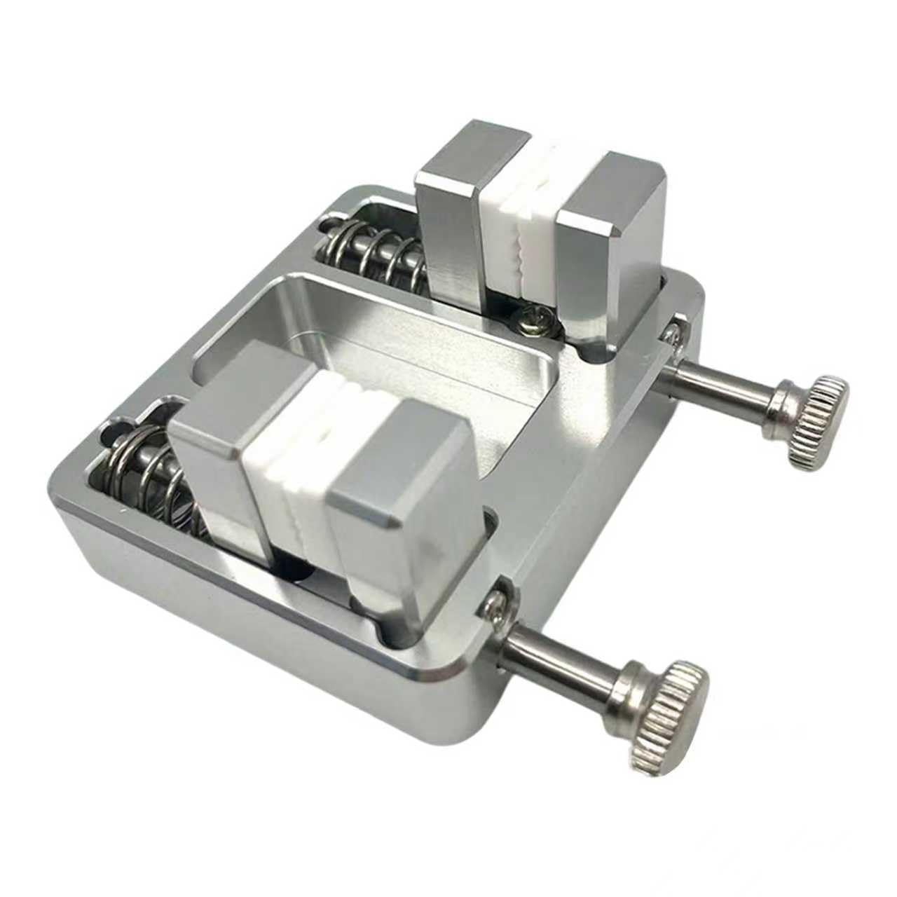 Shgxjjnb Wire Soldering Clamp, Aluminum Soldering Clamp, Welding Soldering Station Wire Clamp Fixture Bracket Table, Adjustable Fixture Bracket, DIY Soldering Aid Tool