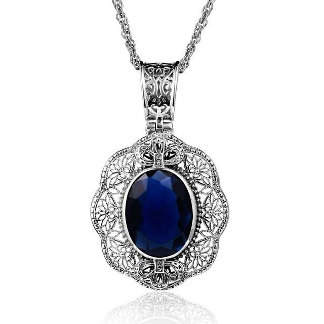 Pendentif Vintage en Argent péridot déclaration Collier Ras du Cou Antique Tribal Ethnique Boho Bijoux Fins pour Les Femmes