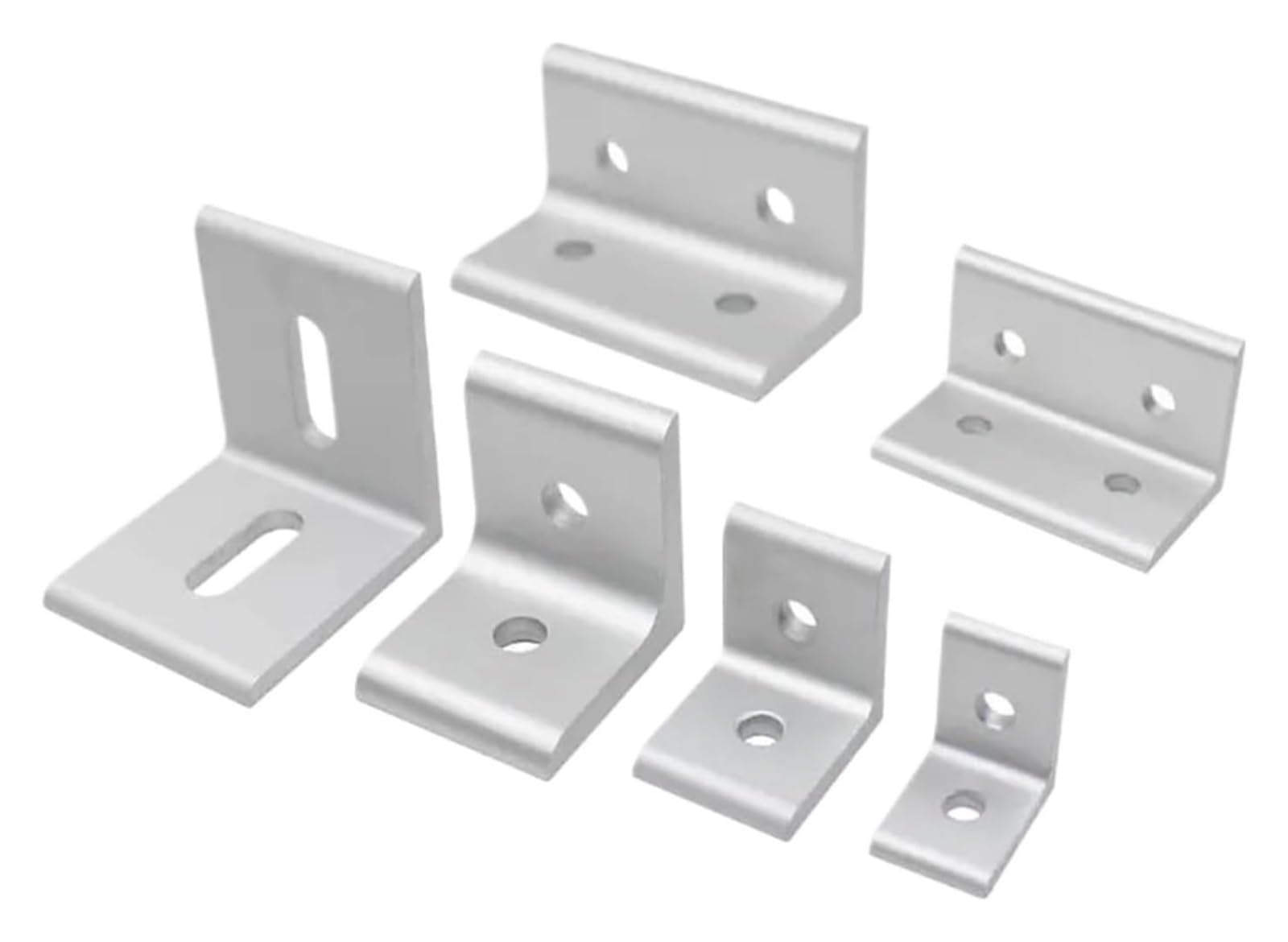 Wsporniki z profili aluminiowych typu L 90 stopni