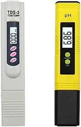 Kit Medidor De Ph + Medidor Tds Condutivímetro Ppm Digital
