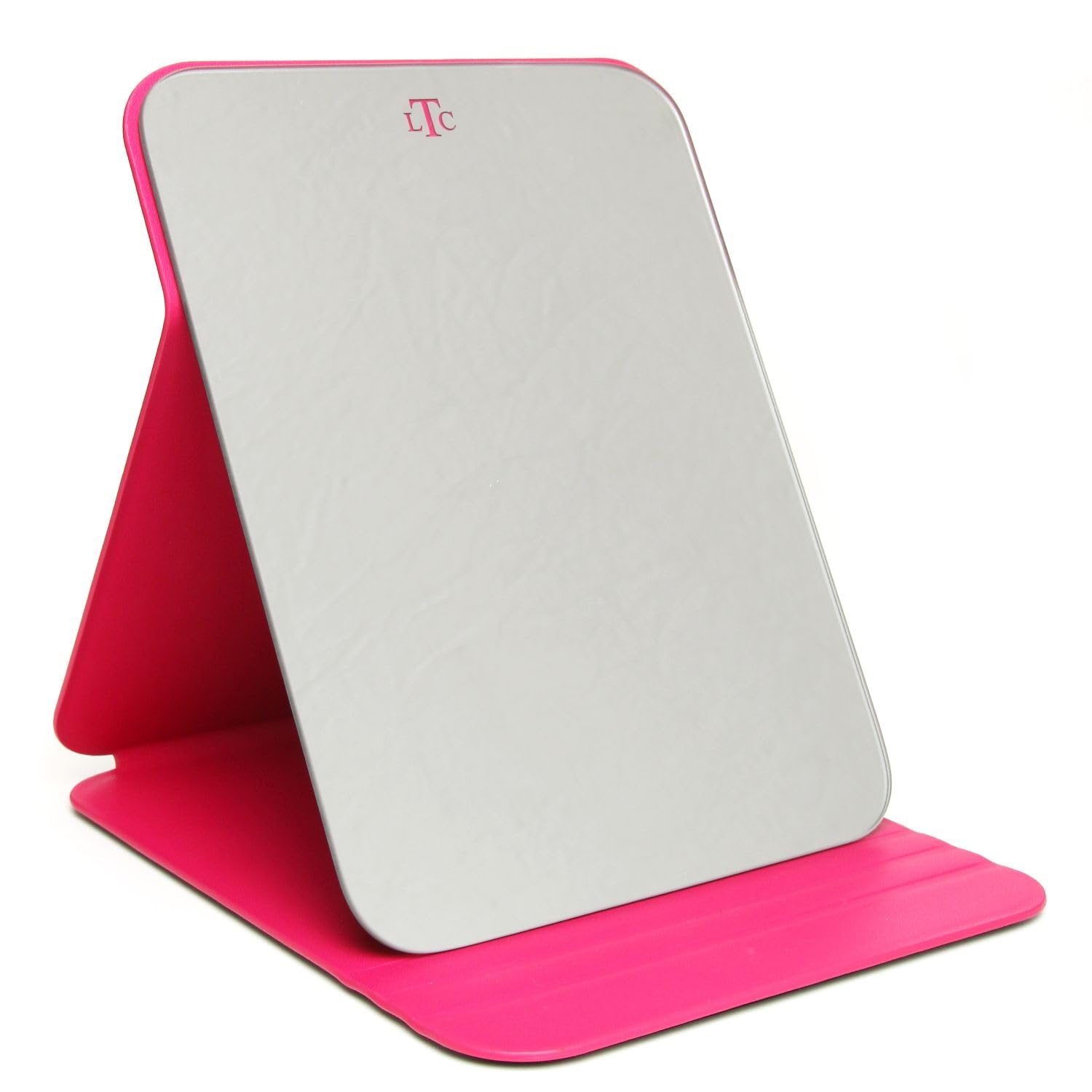 Alice Wheeler Pink (Hot ) Folding Travel Vanity Mirror