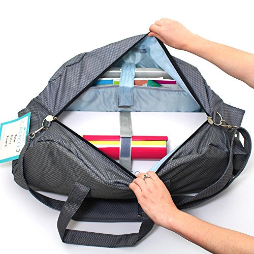 Bolso Tote Ligero Silhouette Cameo 4 Gris miniatura 2