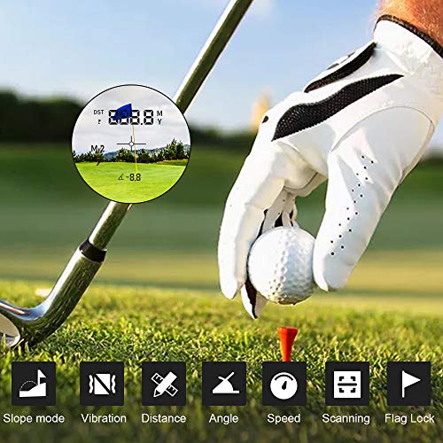 9POINT9-Medidor-de-rango-de-golf-Medidor-de-medicion-Pinseeker-Golf-Medicion-de-distancia-Golf-Range-Finder-con-pendiente