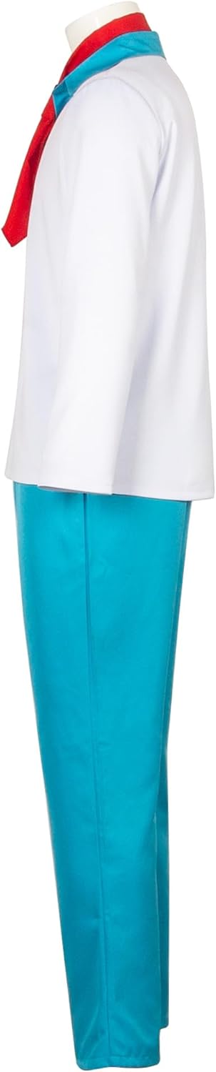 Men's Costume Adult Shirt Pants Set Classic Movie Costume for Halloween Cosplay Outfits - Image 3