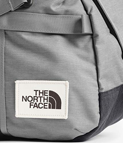 The North Face Berkeley Duffel—S, Mid Grey Light Heather/TNF Black Heather, OS