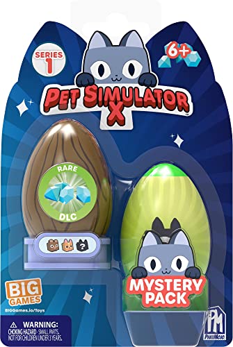 Pet Simulator X Mystery Pets 2PK, Multicolor, 2 Piece Set