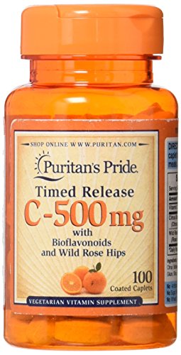 Puritan's Pride C-500 com Rosa mosqueta