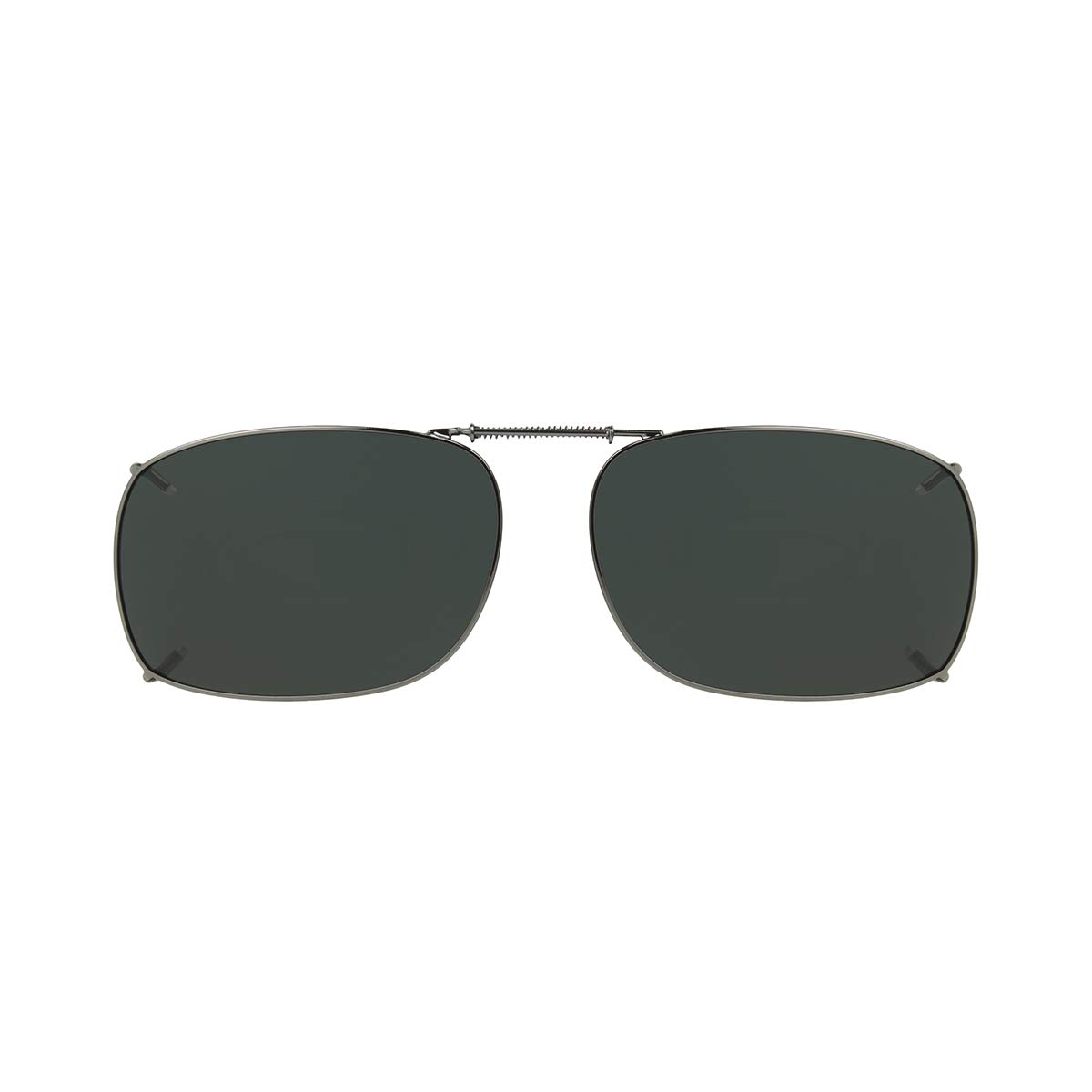 DiopticsClipon Rec 1 56 Polarized Rectangular Sunglasses