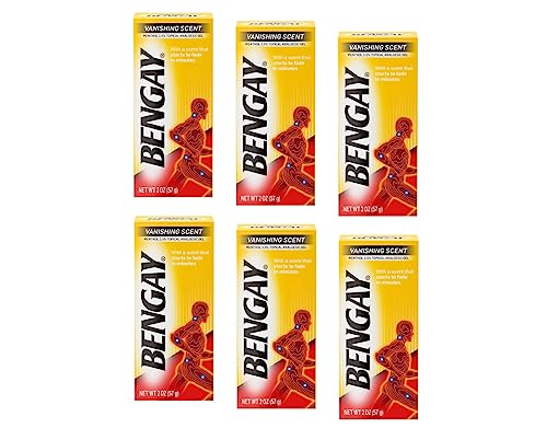 Image of Bengay Menthol Relieving Gel Vanishing Scent 2 OZ - Buy Packs and Save (Pack of 6)