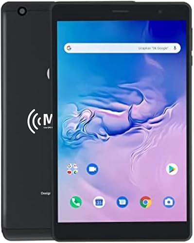 MasTrack Tablet Android 4G LTE de 8 pulgadas, certificado Android 11.0 GMS aprobado, flash NAND de 32 GB, procesador A7 de cuatro núcleos de 1.3 GHz