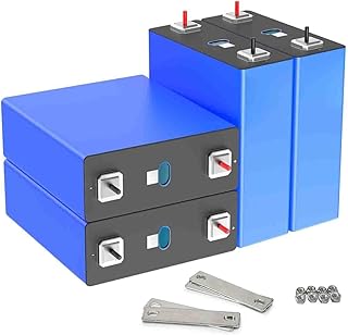 4PCS E VE 3.2V 280AH Prismatic LiFePO4 Deep Cycle Battery Grade A with QR Code is Suitable for 12V 24V 48V 72V Lithium Battery Cell Vehicle Power Battery, Ship, Golf Cart, Camper, RV - DIY Battery