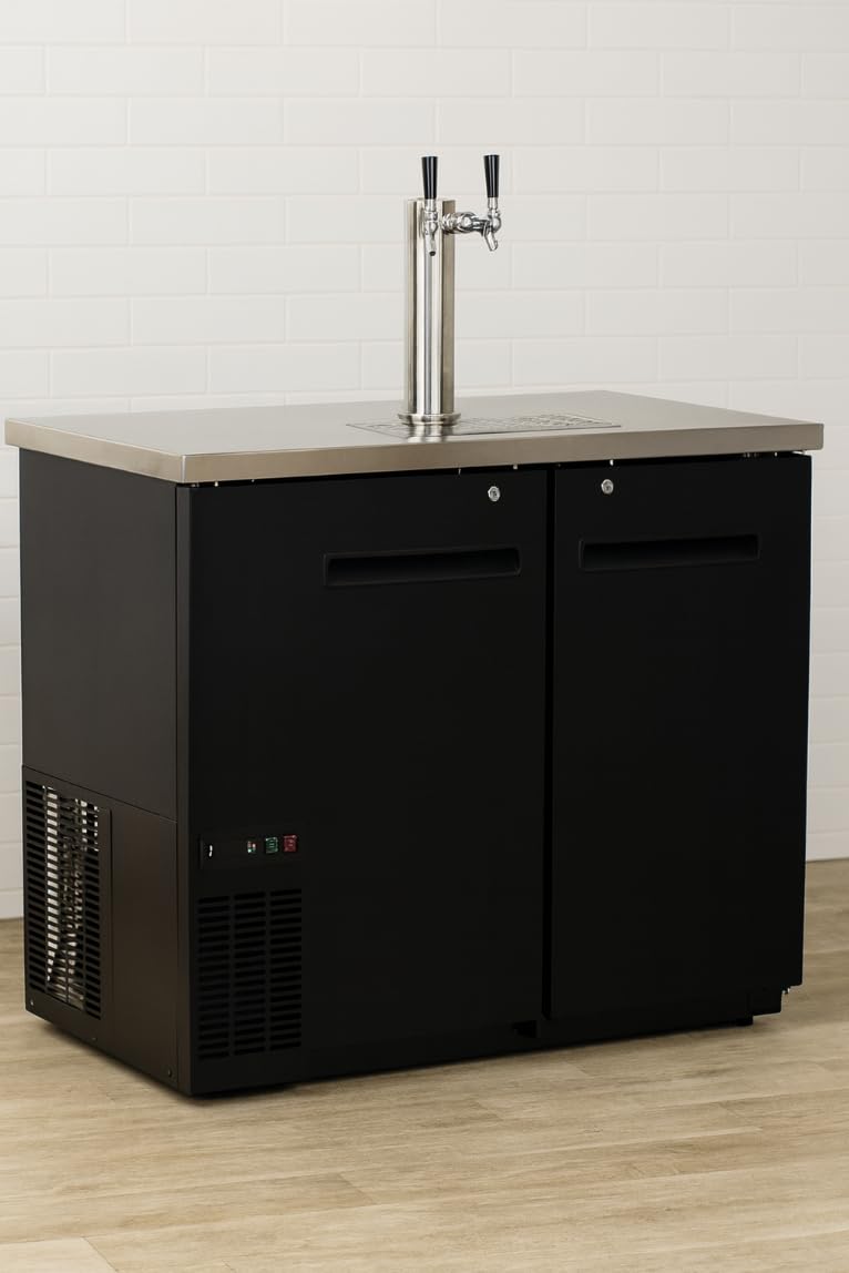 TKBD893271 Kegerator Black