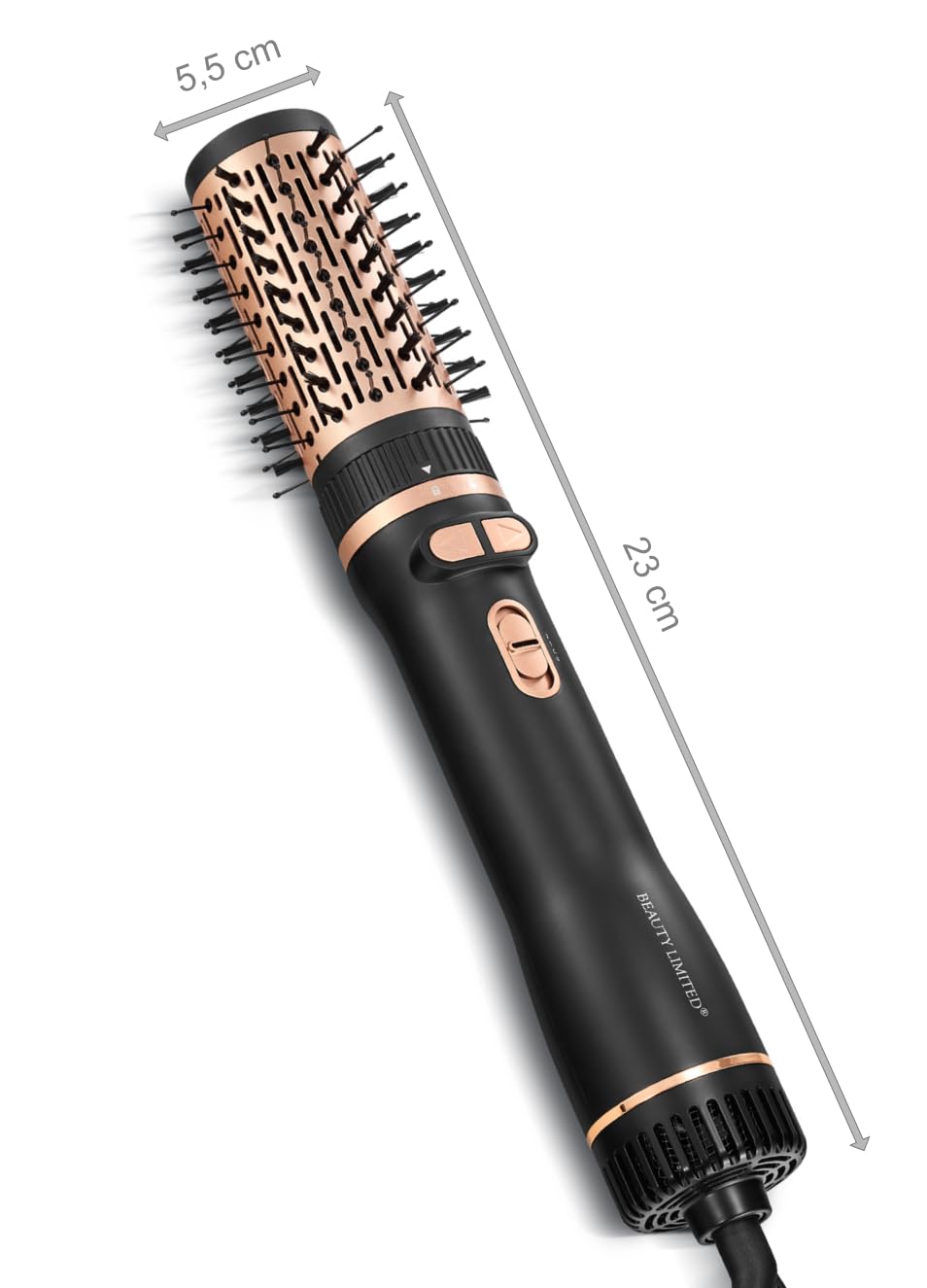Szczotko-suszarka obrotowa 3w1 RotatePro Black 1200W
