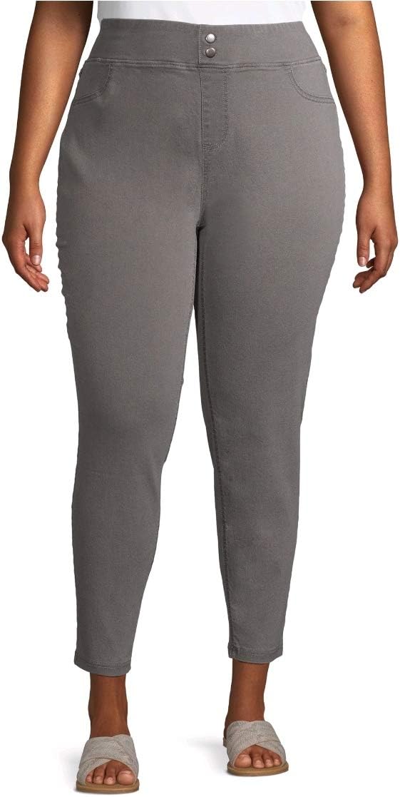 Grey Plus Size Legging - 4X