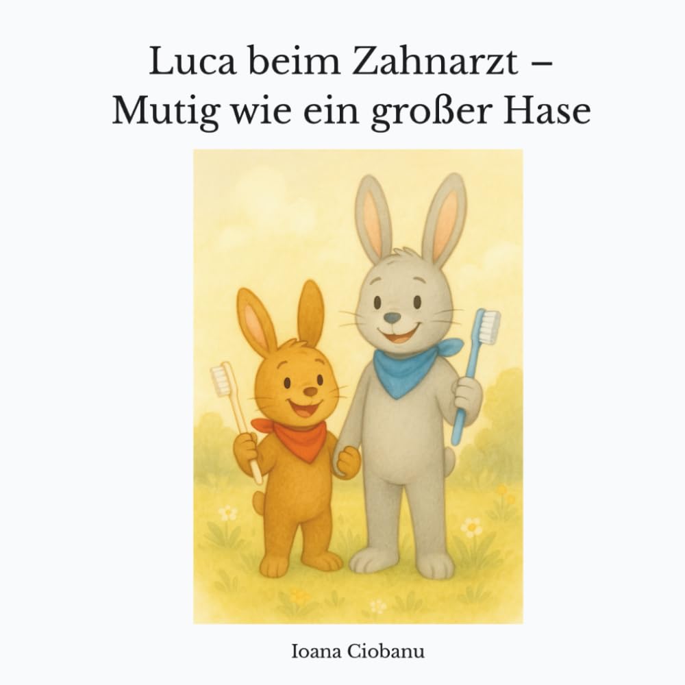 Luca beim Zahnarzt – Mutig wie ein großer Hase: Eine liebevolle Mutmach-Geschichte für Kinder ab 3 Jahren